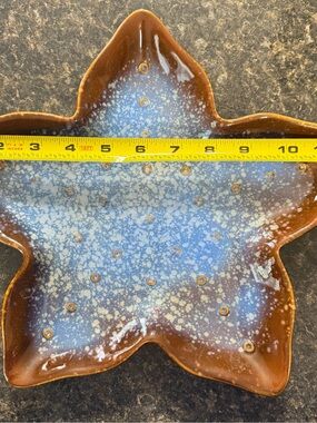 Vintage MCM Ceramic Starfish Plate